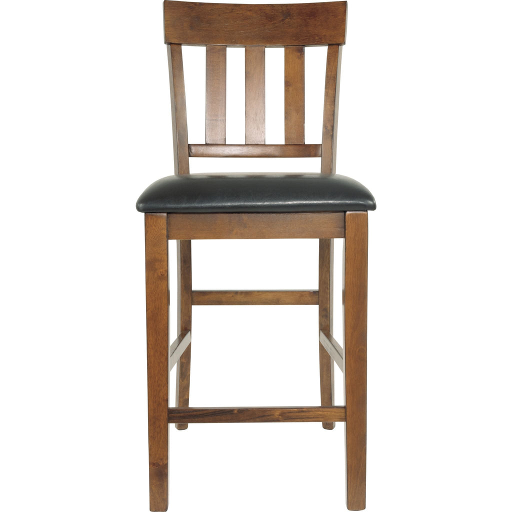 Tabouret de bar Ralene - Brun moyen - (D594-124)