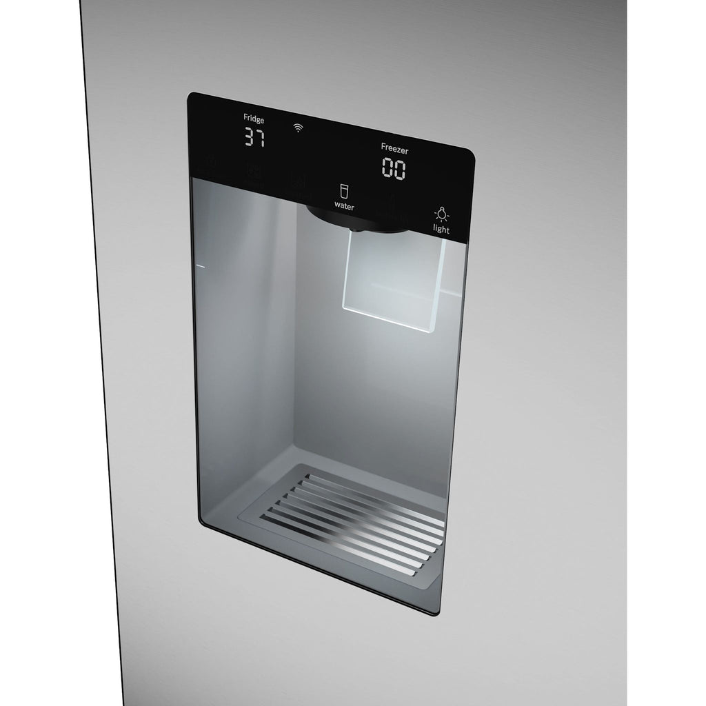 Réfrigérateur à portes françaises Bosch (B36CD10ENS) - Acier brossé anti-traces de doigts