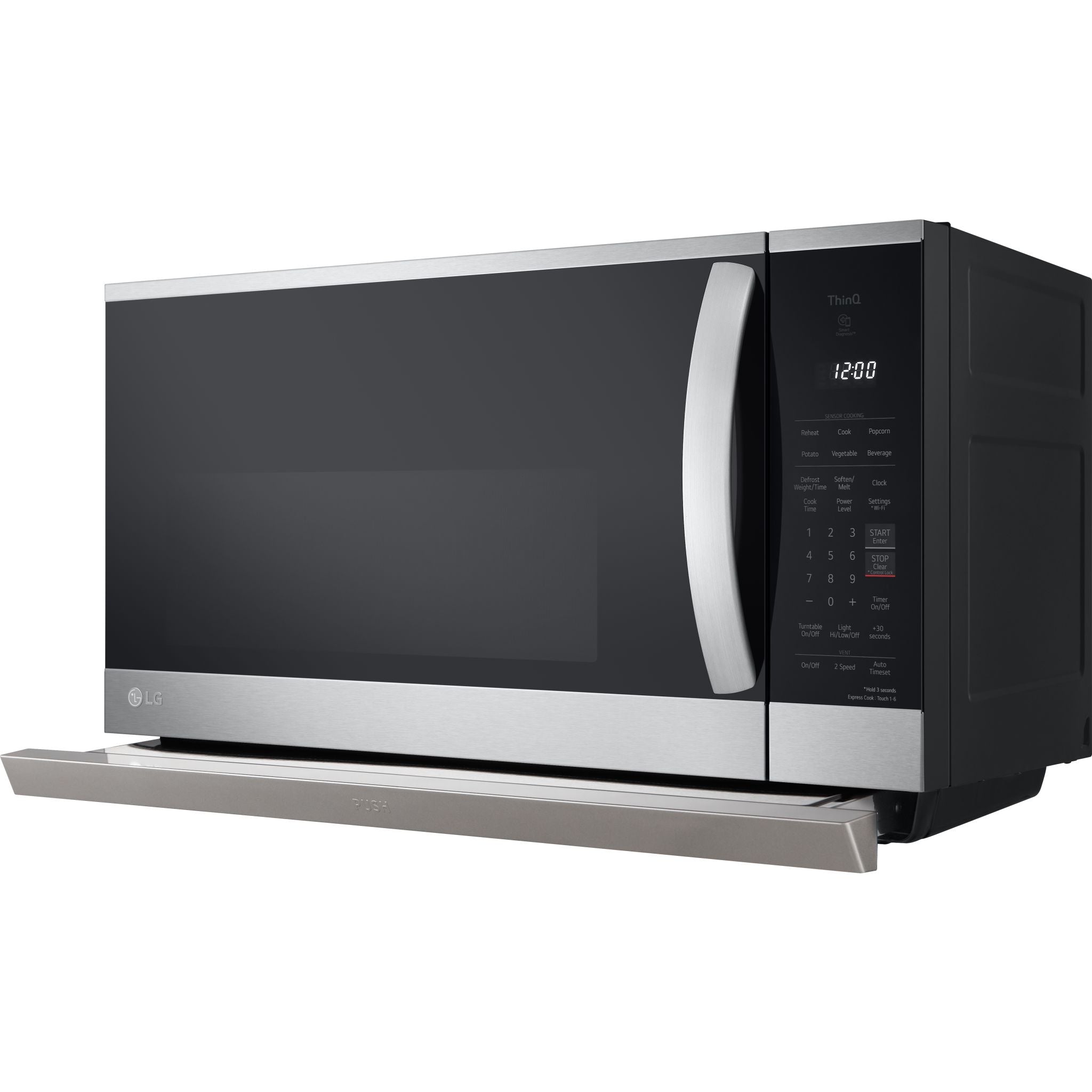 Micro-ondes LG OTR (MVEL2125F) - Acier inoxydable