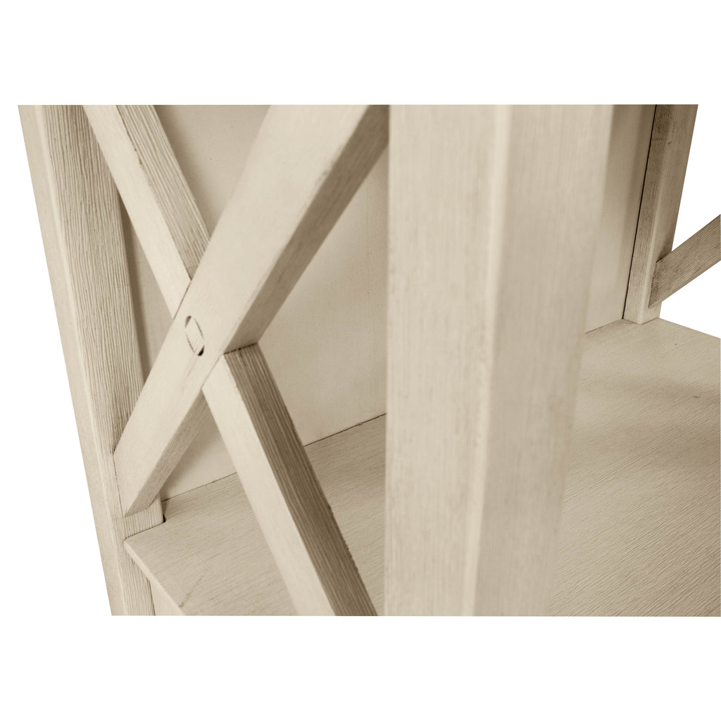 Vitrine Bolanburg - Blanc antique - (D647-76)