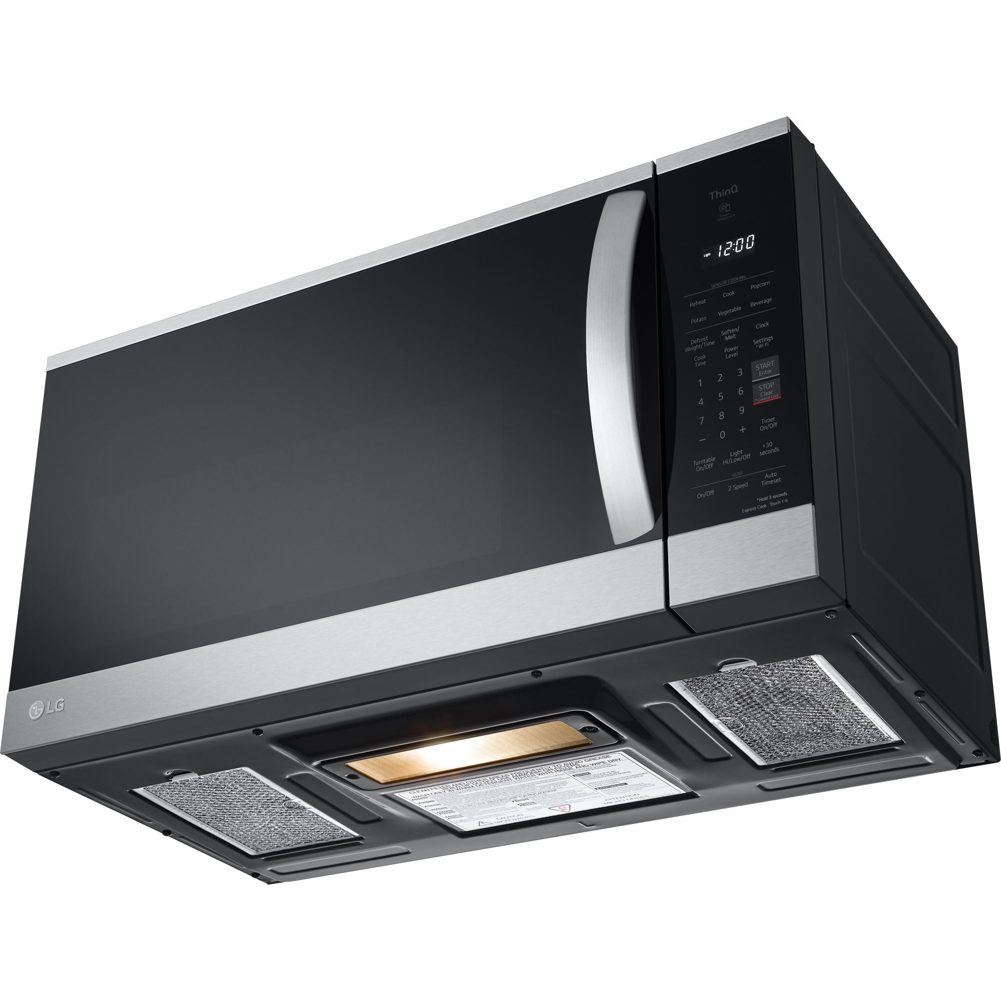 Micro-ondes LG OTR (MVEM1825F) - Acier inoxydable