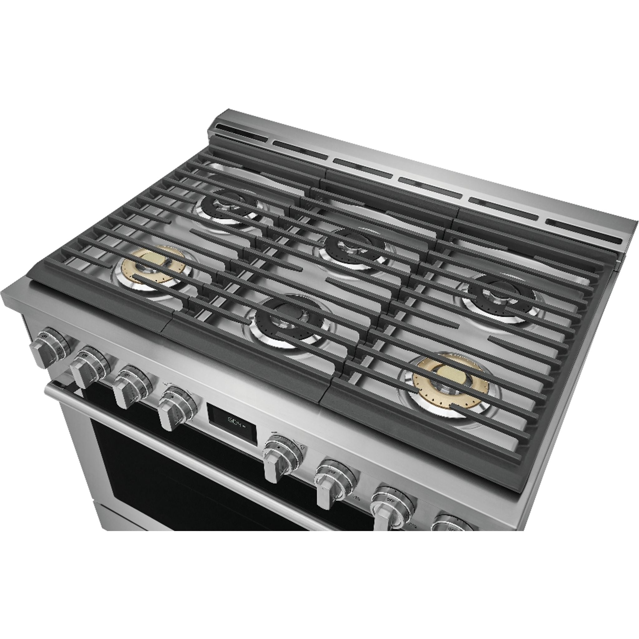 Cuisinière à gaz Electrolux (ECFG3668AS) - Acier inoxydable