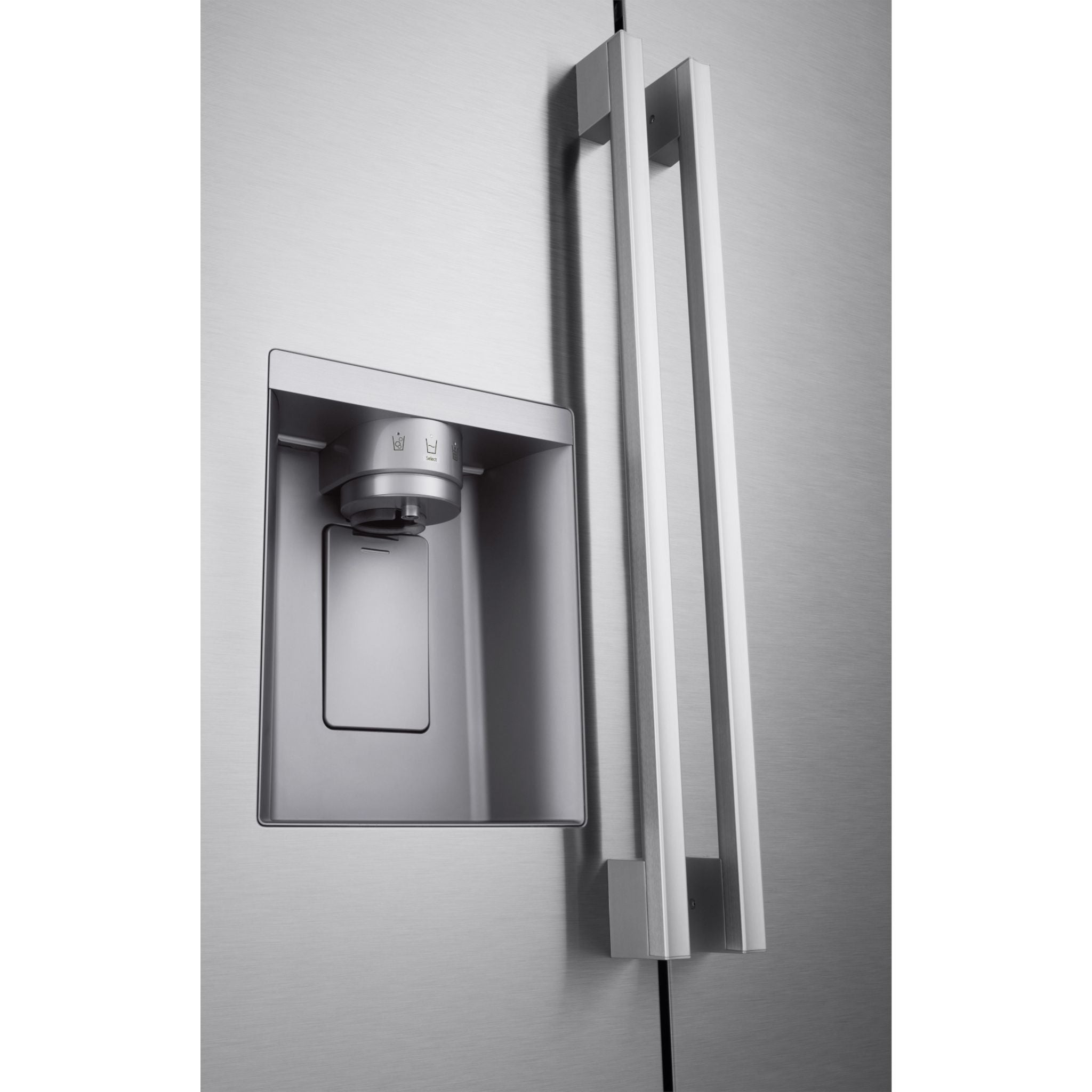 Réfrigérateur LG Side x Side (LL27T3530S) - Acier inoxydable résistant aux taches