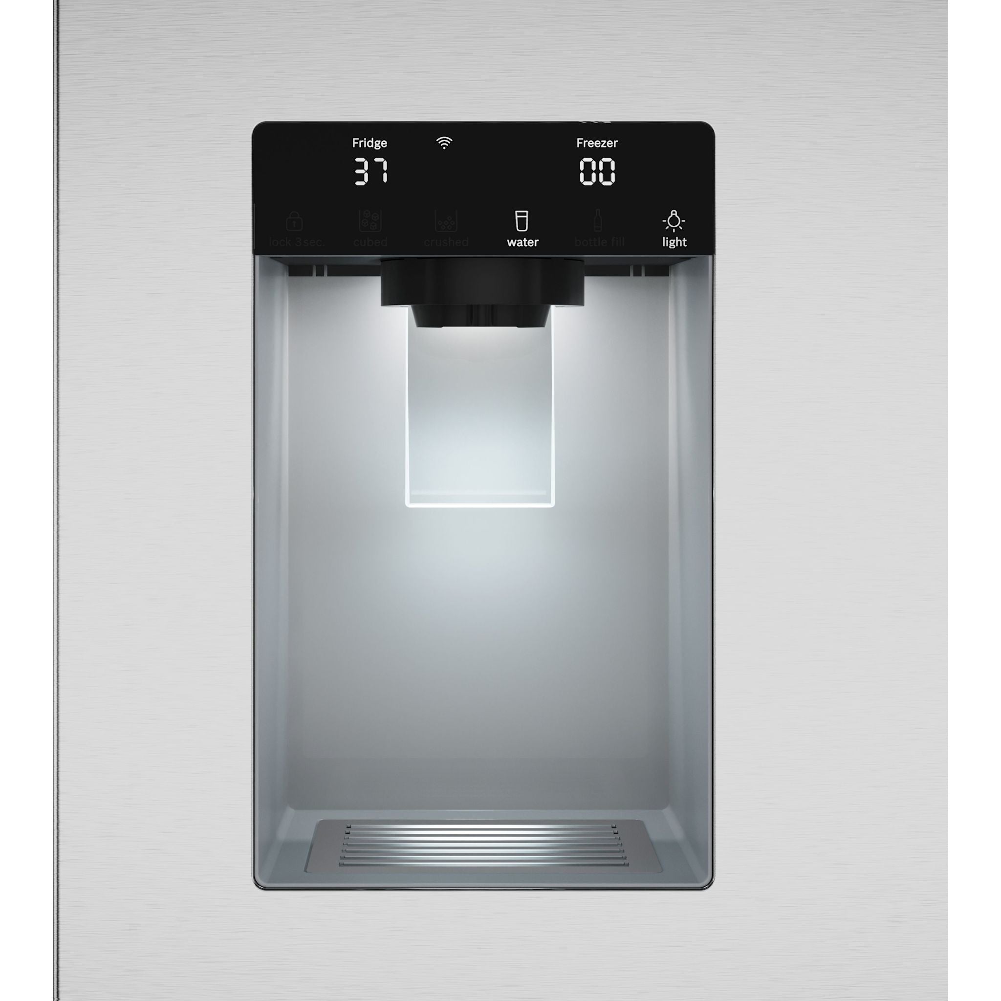 Réfrigérateur à portes françaises Bosch (B36CD10ENS) - Acier brossé anti-traces de doigts