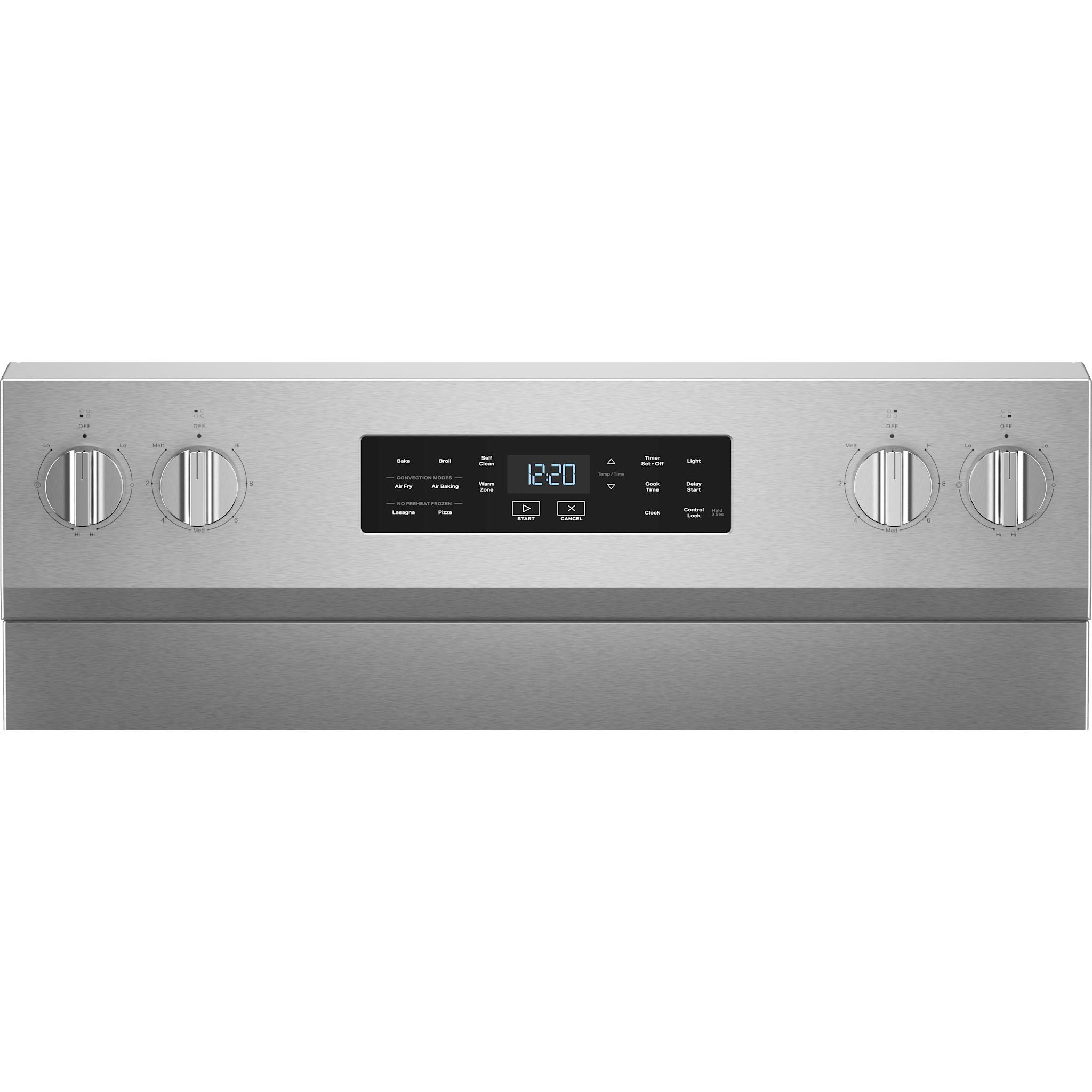 Cuisinière électrique Whirlpool 30 po (YWFES5730SZ) - Acier inoxydable résistant aux traces de doigts