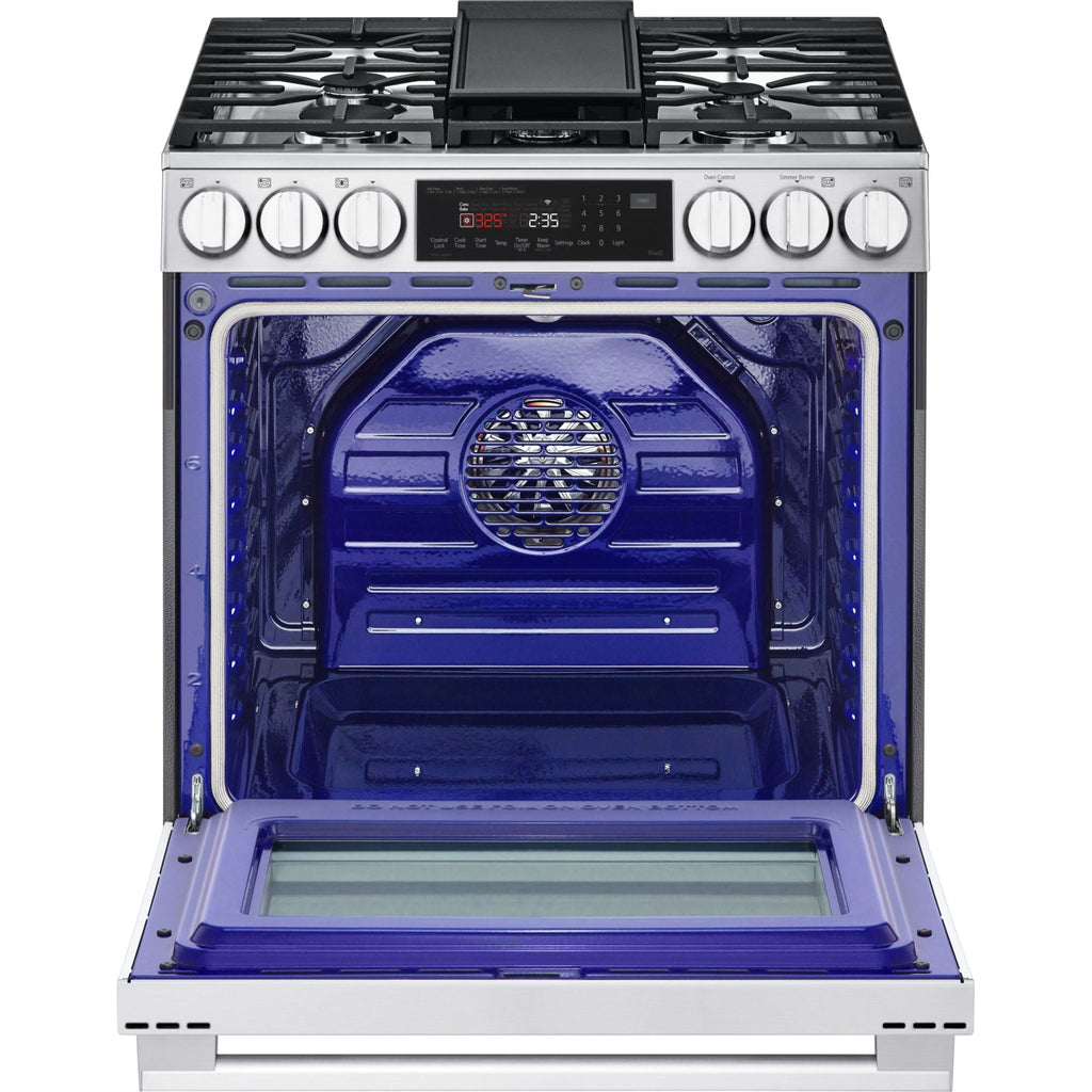 Cuisinière à gaz LG 30 (LSGL6335X) - PrintProof Steel