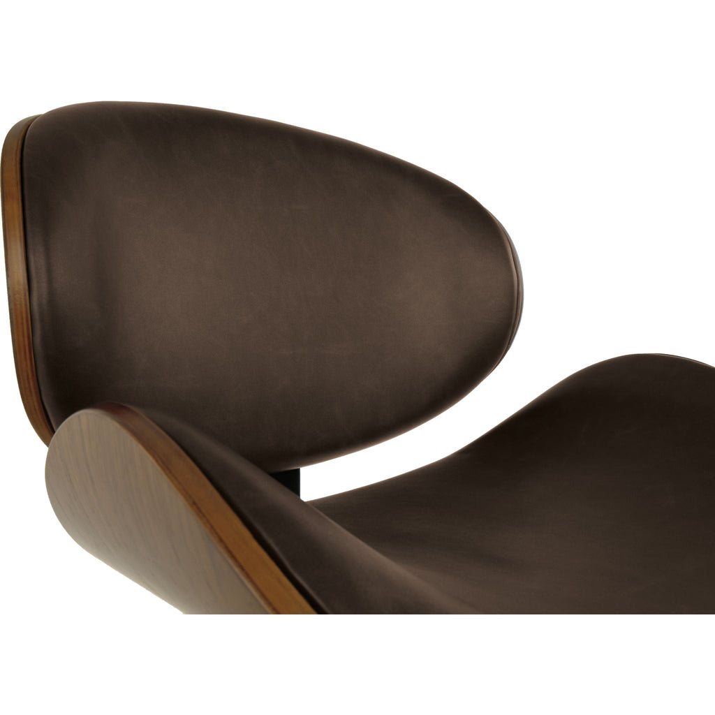 Tabouret Bellatier à hauteur réglable - Marron - (D120-530)