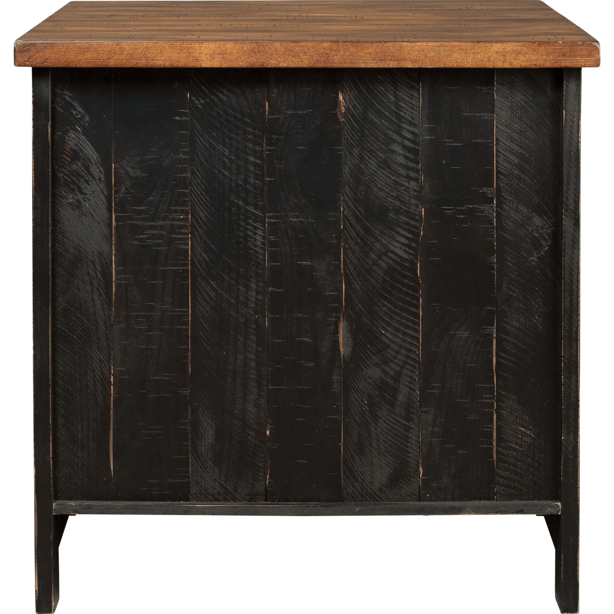 Table d'appoint Kendell - Noir/Marron