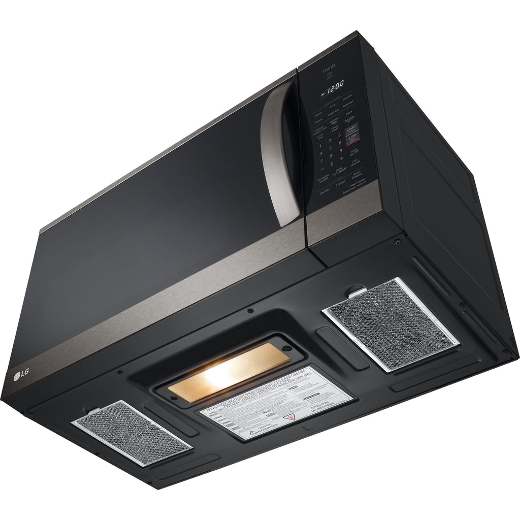 Micro-ondes LG OTR (MVEM1825D) - Acier inoxydable noir