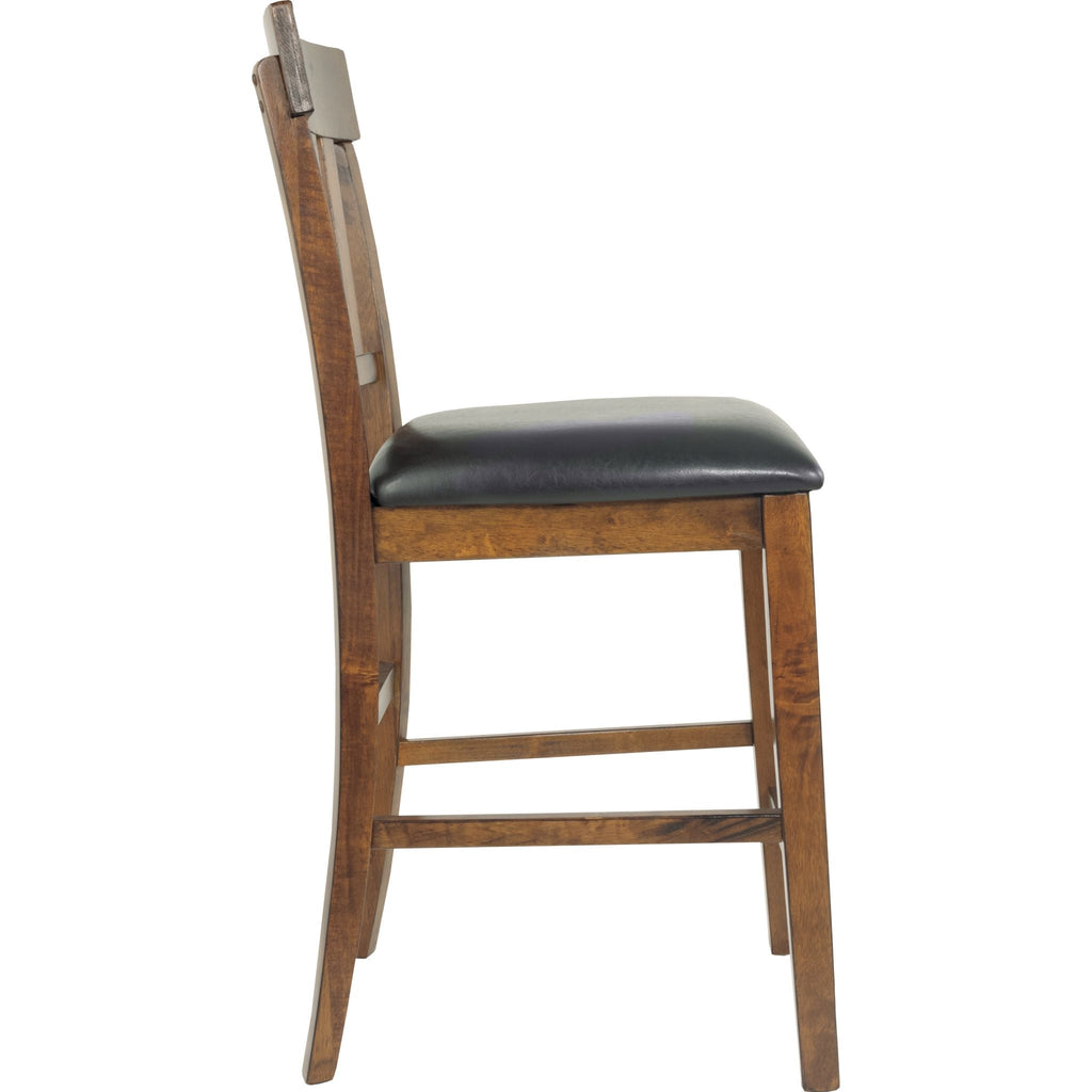 Tabouret de bar Ralene - Brun moyen - (D594-124)