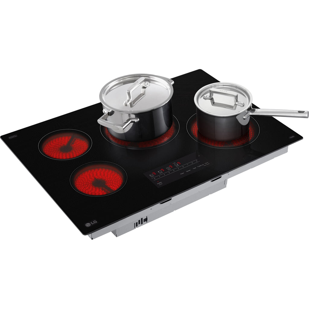 Table de cuisson à induction LG 30 (CBEW3013BE) - Vitrocéramique noire