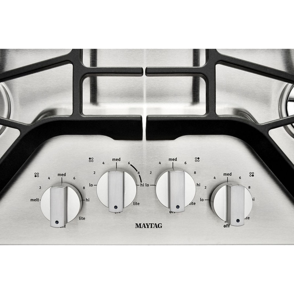 Table de cuisson à gaz Maytag 30 (MGC7430DS) - Acier inoxydable