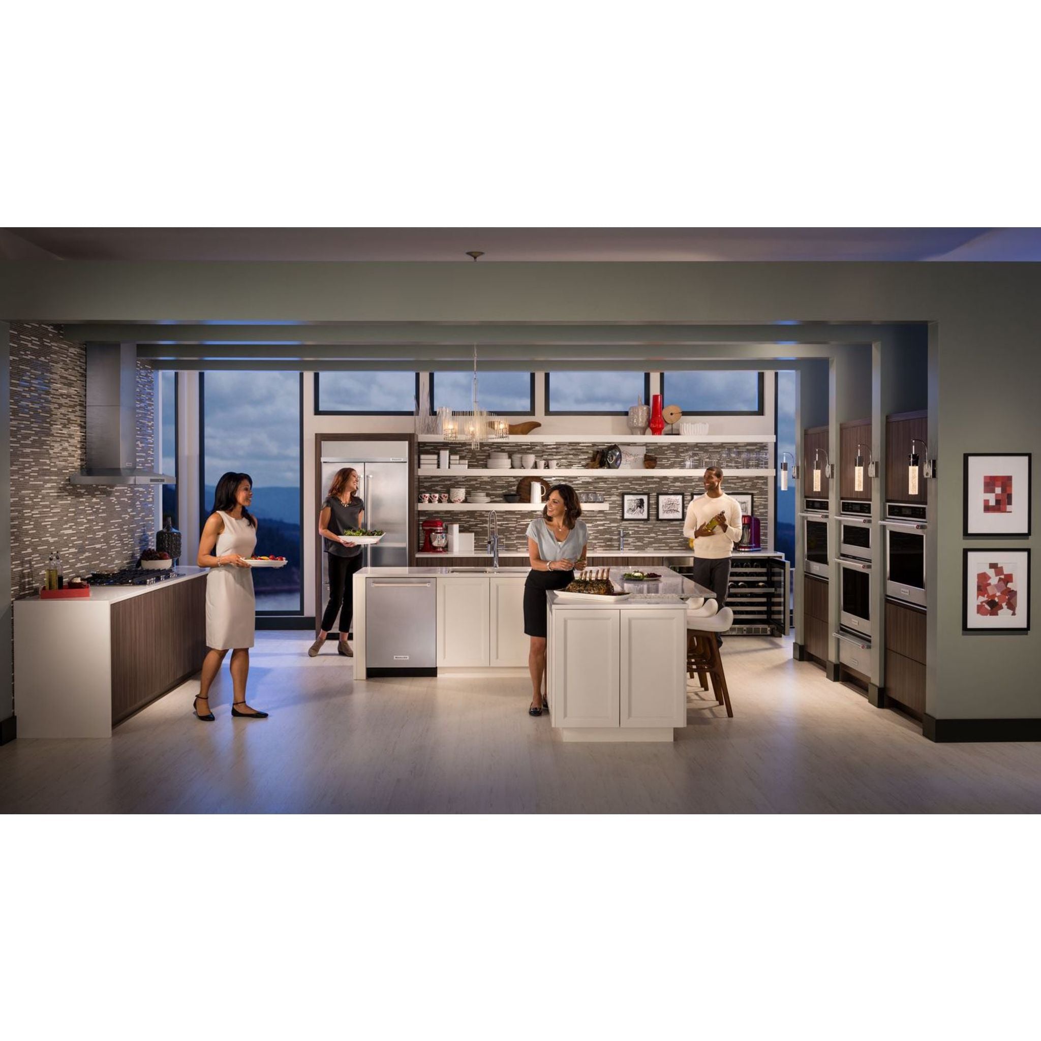 Table de cuisson à gaz KitchenAid 36 po (KCGS956ESS) - Acier inoxydable