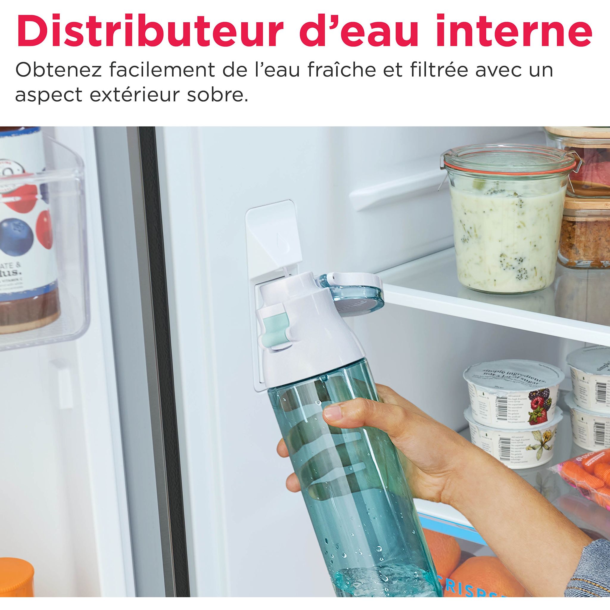 Réfrigérateur à portes françaises Frigidaire (FRFG2033AV) - Acier inoxydable