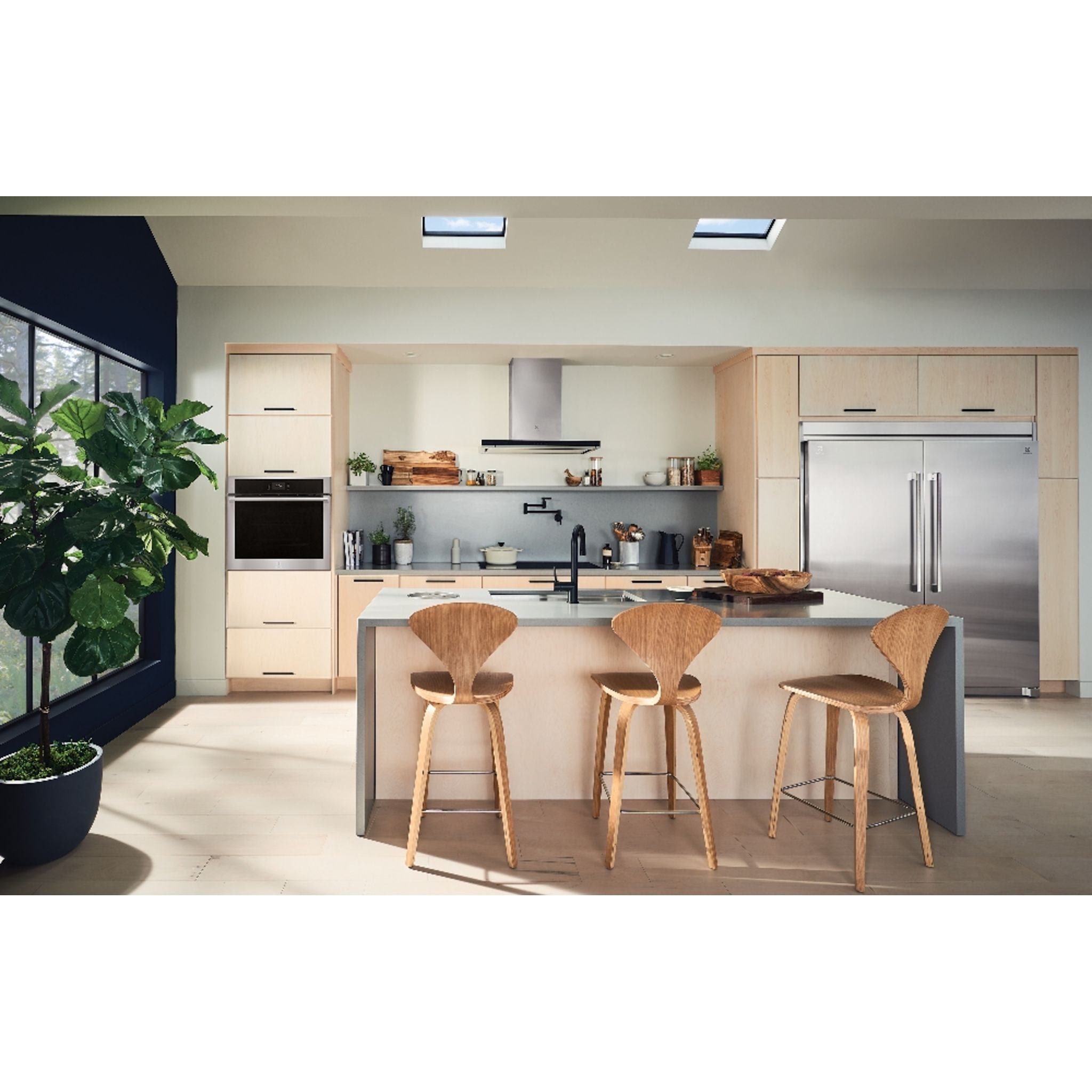 Four mural simple Electrolux 30 (ECWS3012AS) - Acier inoxydable