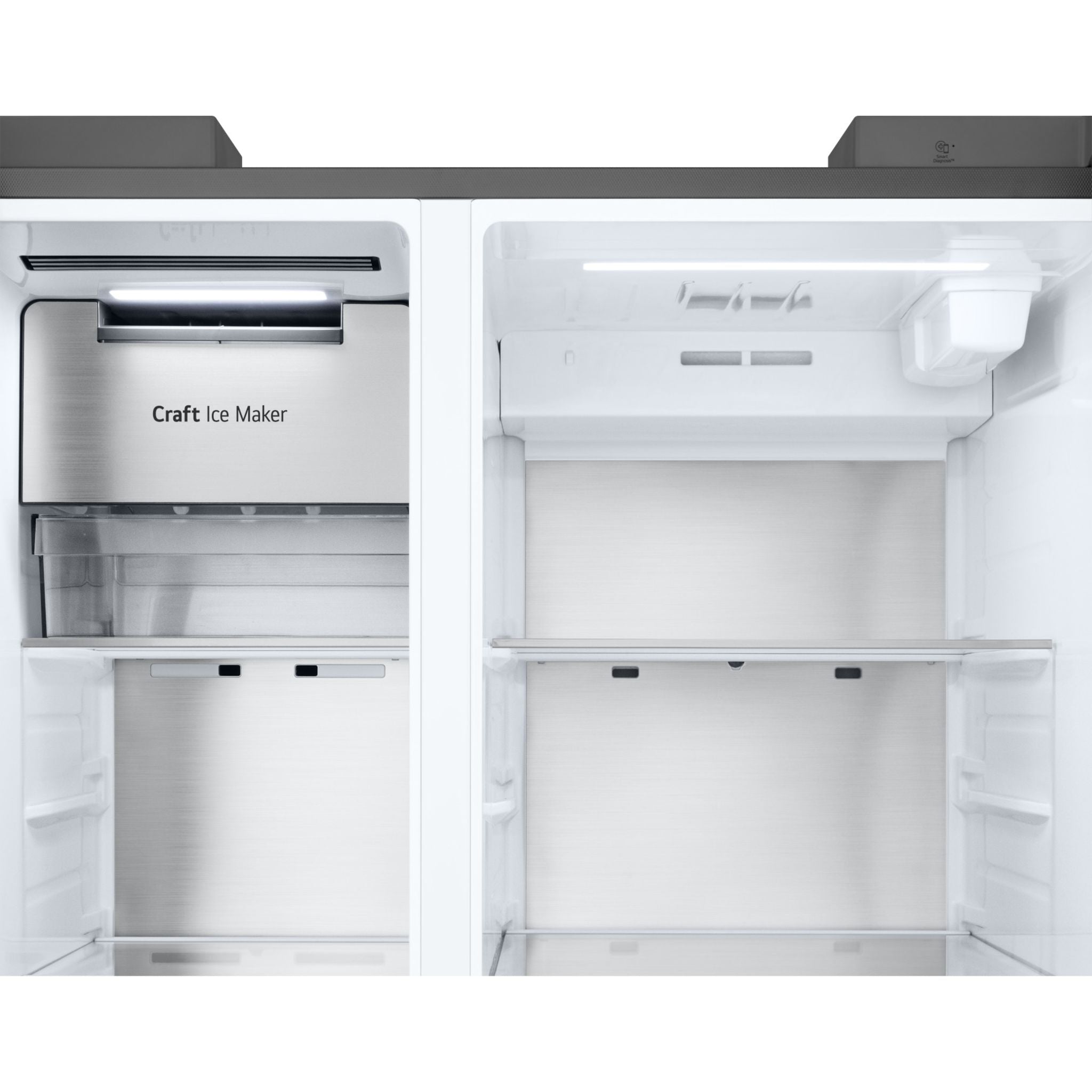 Réfrigérateur LG Side x Side (LL27T3530S) - Acier inoxydable résistant aux taches