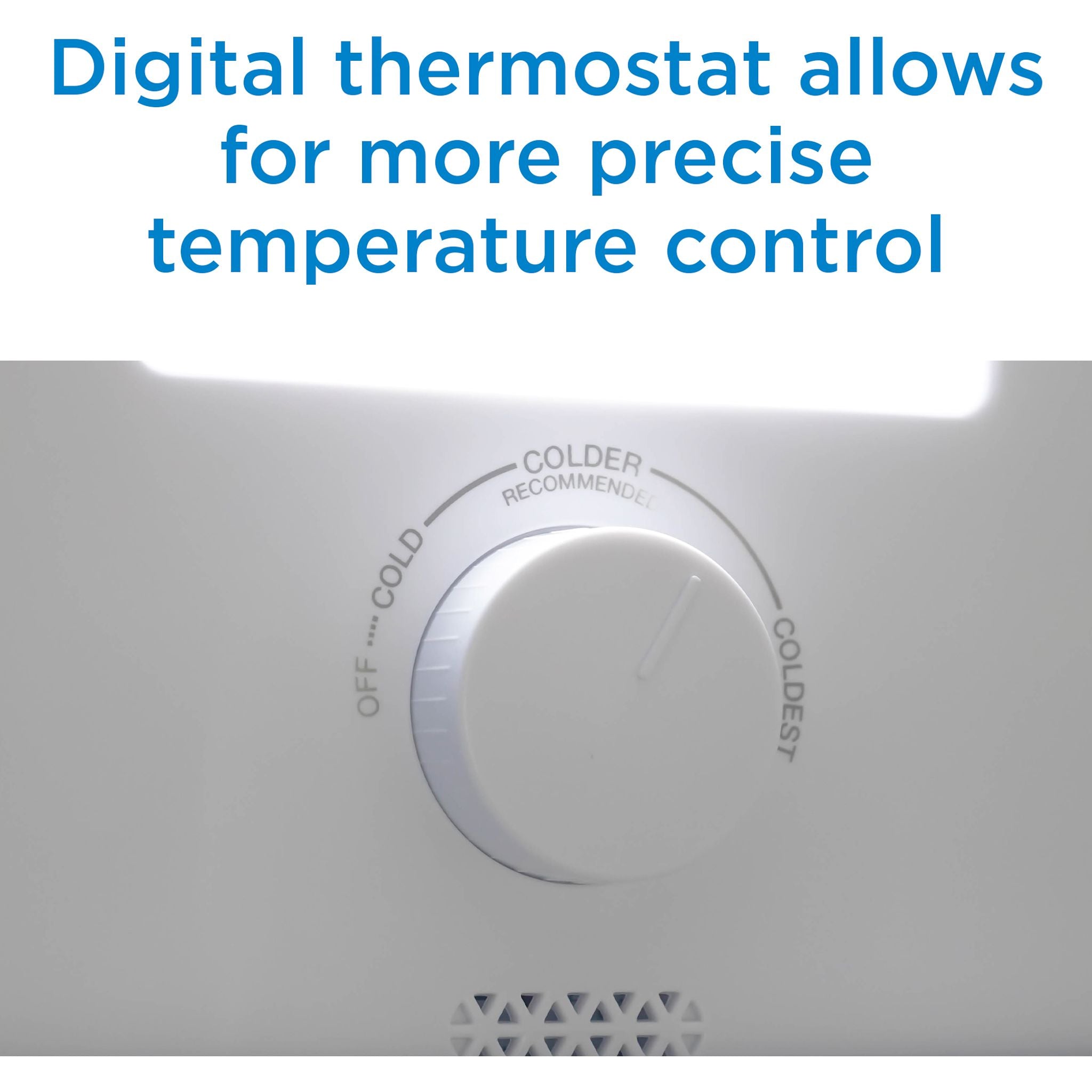 Réfrigérateur à congélateur inférieur Danby (DBMF100B1WDB) - Blanc